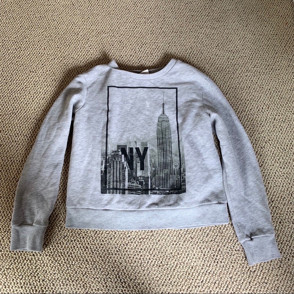 Cropped sweater